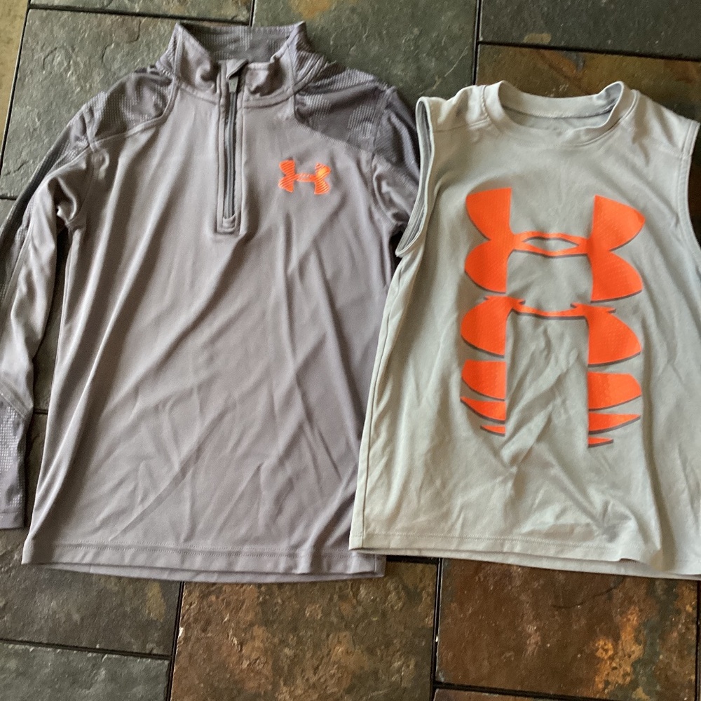 Set of 2 Under Armor kids tops